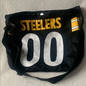 Vintage Black and Yellow Steelers Bag
